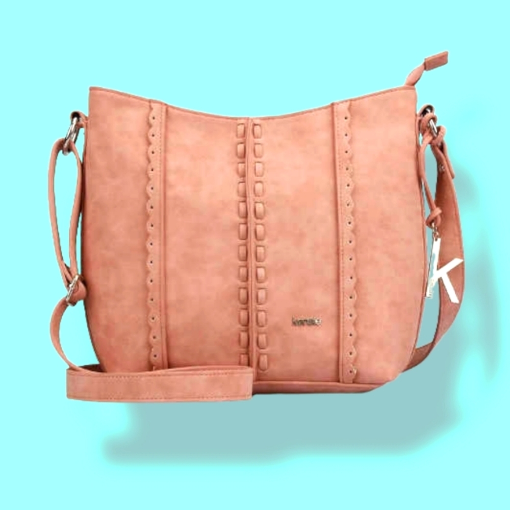 Kensie Faux Leather Crossbody Bag